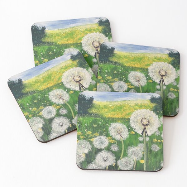 Item preview, Dandelion landscape scene designed and sold by CH-Art1.