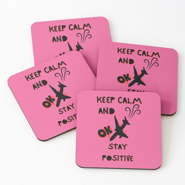 Item preview, KEEP CALM AND STAY POSITIVE designed and sold by GOLDENGARDENART.