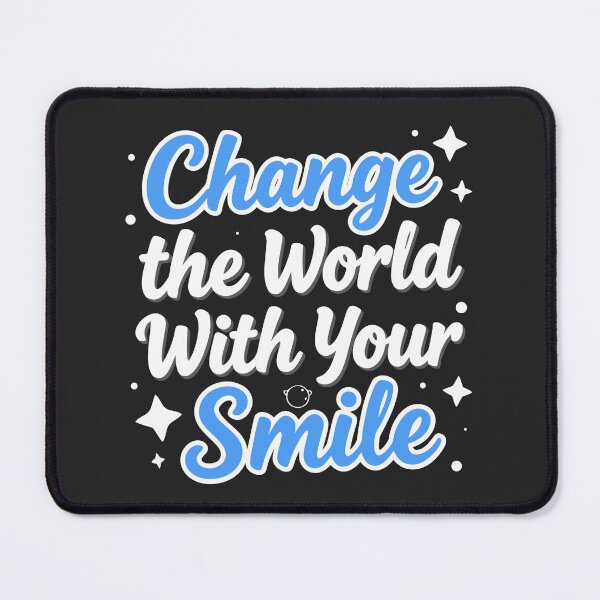 Item preview, Change the World with Your Smile, ideal gift designed and sold by Indoni.