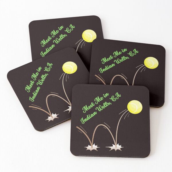 Item preview, Meet Me in Indian Wells, CA. Gift for a Tennis Fan, Player, Lover. designed and sold by ShrimpAndGrits.
