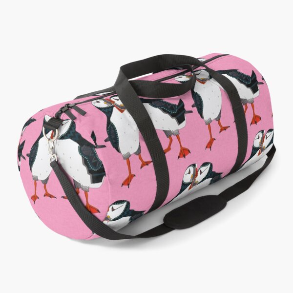 Item preview, puffin pair pink designed and sold by scrummy.