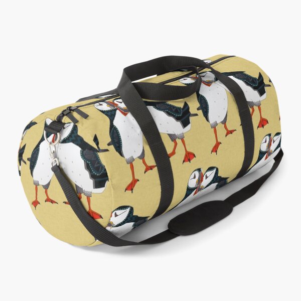 Item preview, puffin pair gold designed and sold by scrummy.