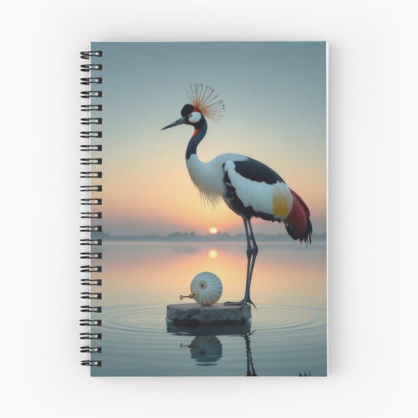 Item preview, Crane With Nautilus Key designed and sold by HabitableMoons.