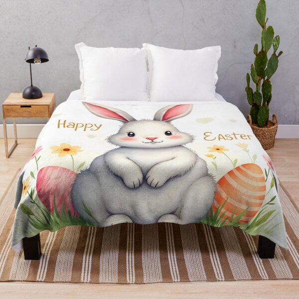 Item preview, Modern Cute Easter Bunny And Eggs Collection designed and sold by TrendyDesigne412.
