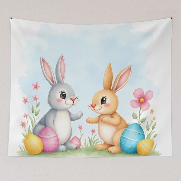 Item preview, Cute Beautiful Easter Bunnies Modern Collection designed and sold by TrendyDesigne412.
