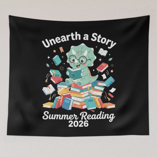 Item preview, Unearth a Story Summer Reading 2026 designed and sold by FreshVibe Prints.