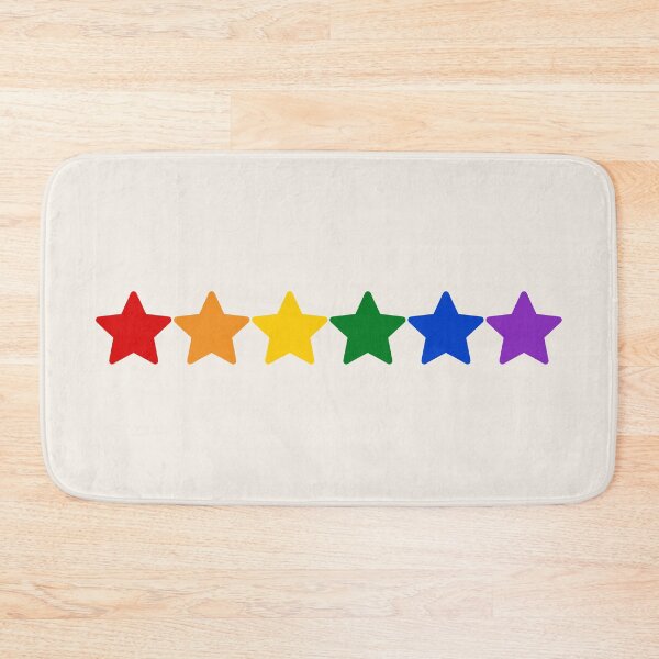 Item preview, Rainbow Unity Stars Graphic white designed and sold by stereonut.