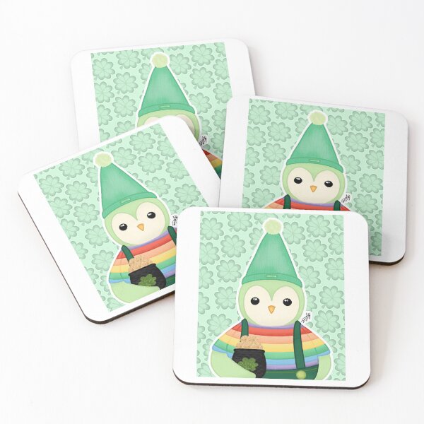Item preview, Fabric Bird | Spring / St. Patrick's Day 2026 - Finnigan designed and sold by digidoodles.