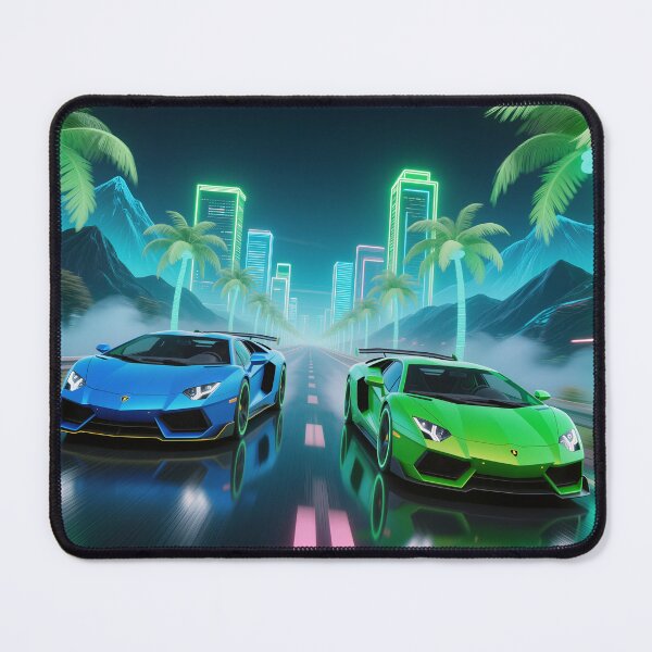 Item preview, Neon Night Supercar Run designed and sold by SynthRaccoon.