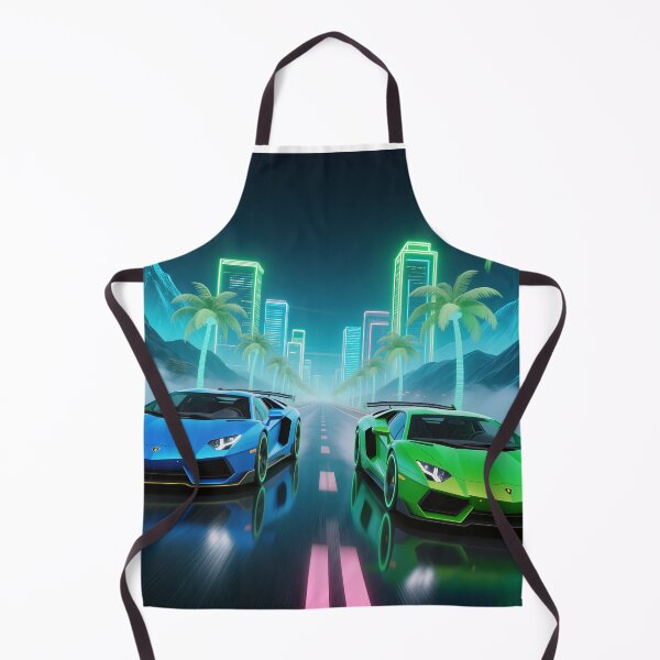 Item preview, Neon Night Supercar Run designed and sold by SynthRaccoon.