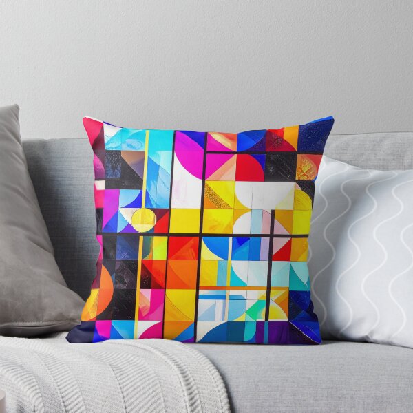 Item preview, Modern Geometric Structure – Color Block Abstract designed and sold by NizuCaCi.