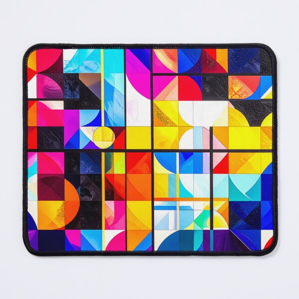 Item preview, Modern Geometric Structure – Color Block Abstract designed and sold by NizuCaCi.