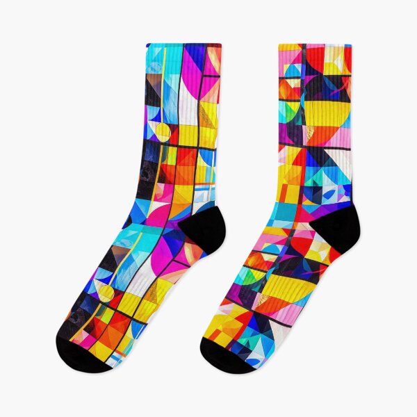 Item preview, Modern Geometric Structure – Color Block Abstract designed and sold by NizuCaCi.