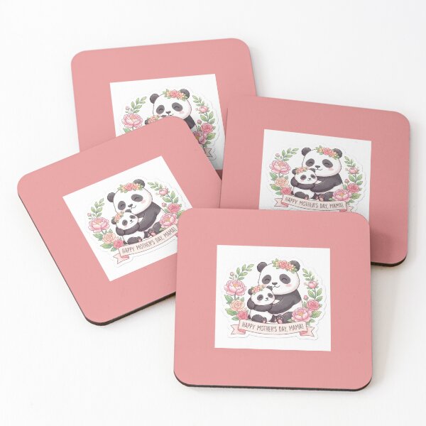 Item preview, Cute Panda Mother’s Day Sticker designed and sold by LittleSmileArt.