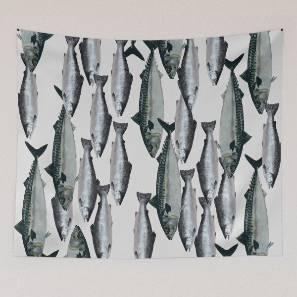 Item preview, Salmon and tuna Fish Design  designed and sold by Move-Art.