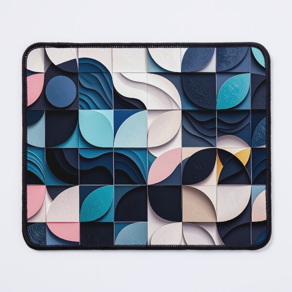 Item preview, Minimal Geometric Panels – Modern Abstract Wall Art designed and sold by NizuCaCi.