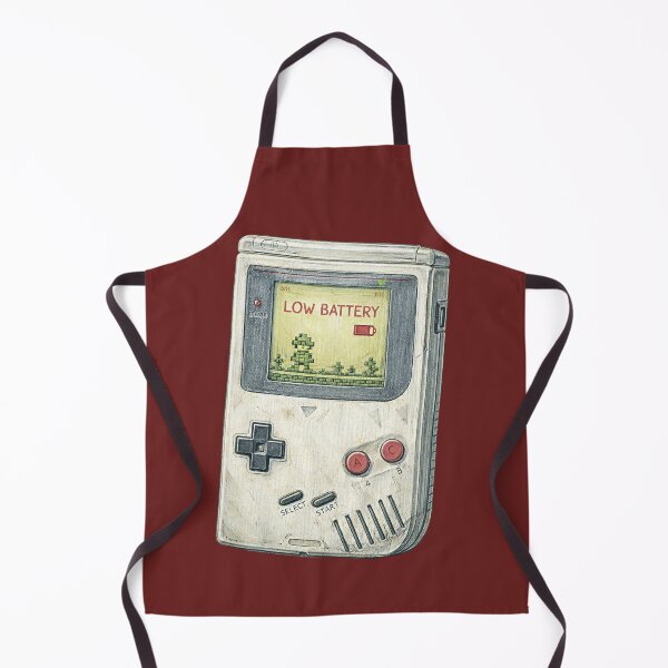 Item preview, Retro Handheld Game Console – Low Battery Sticker Illustration designed and sold by Felixuss.