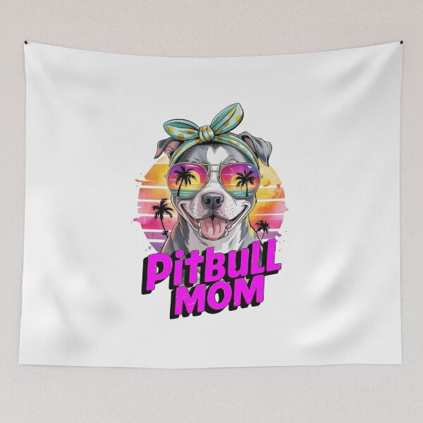 Item preview, pitbull mom designed and sold by ROYALSTOURE.