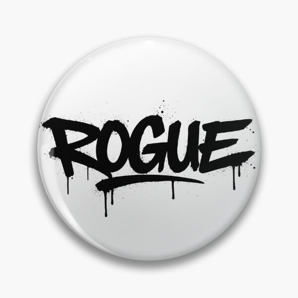 Item preview, ROGUE Graffiti Spray Paint Street Art Typography designed and sold by lalunadraw1.