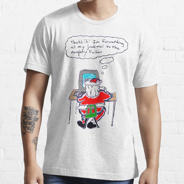 Santa's Inbox (color) Essential T-Shirt