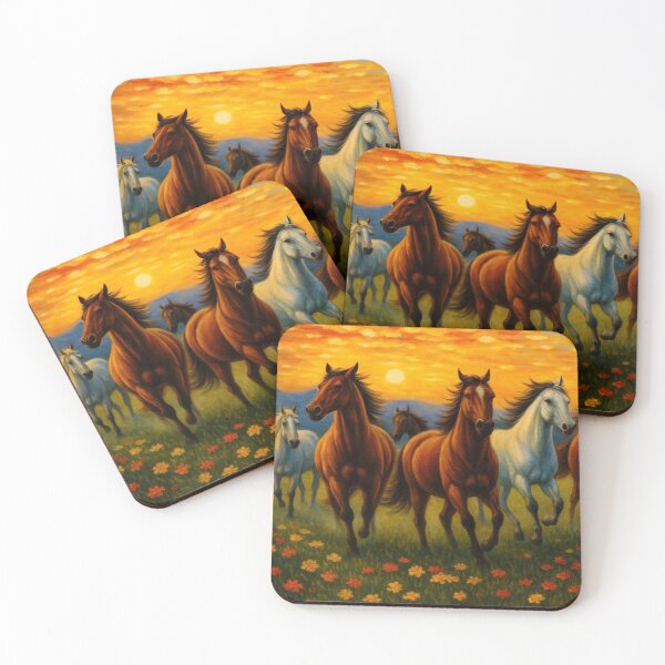 Item preview, Wild Mustang Run designed and sold by TinCatOutPost.