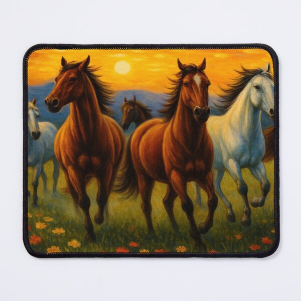 Item preview, Wild Mustang Run designed and sold by TinCatOutPost.