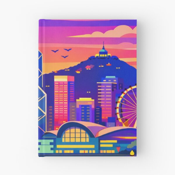 Item preview, Hong Kong llustration Postcard designed and sold by MatthewHeights.