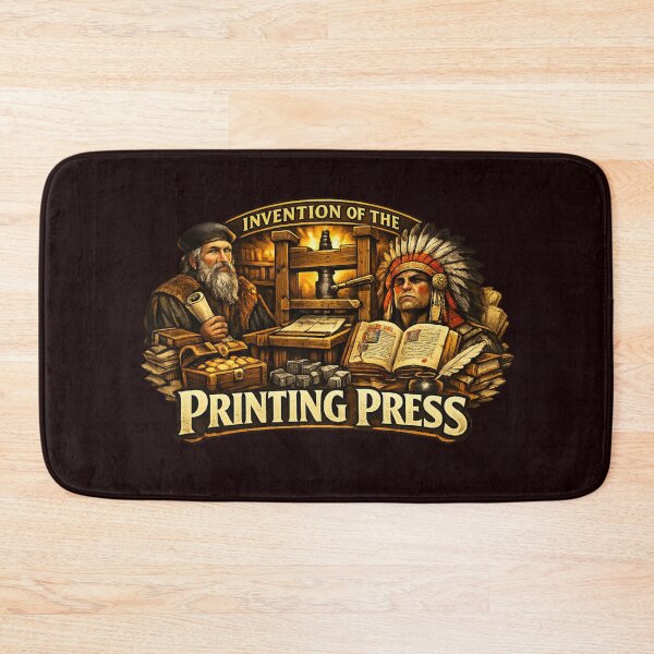 Item preview, Invention of the Printing Press designed and sold by  ViralVisionsCreating .