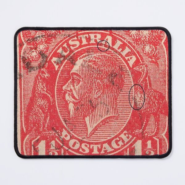 Item preview, Australian postage stamp featuring King George V designed and sold by Aqualung1971.