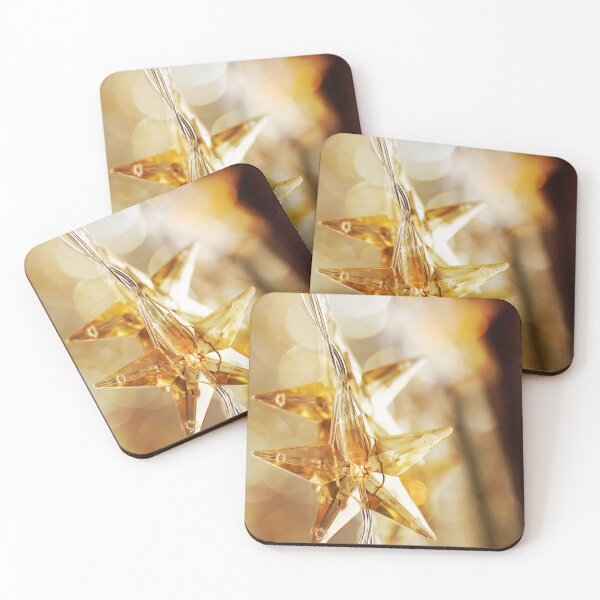 Item preview, Warm Star String Lights with Soft Bokeh Glow designed and sold by katifinell.