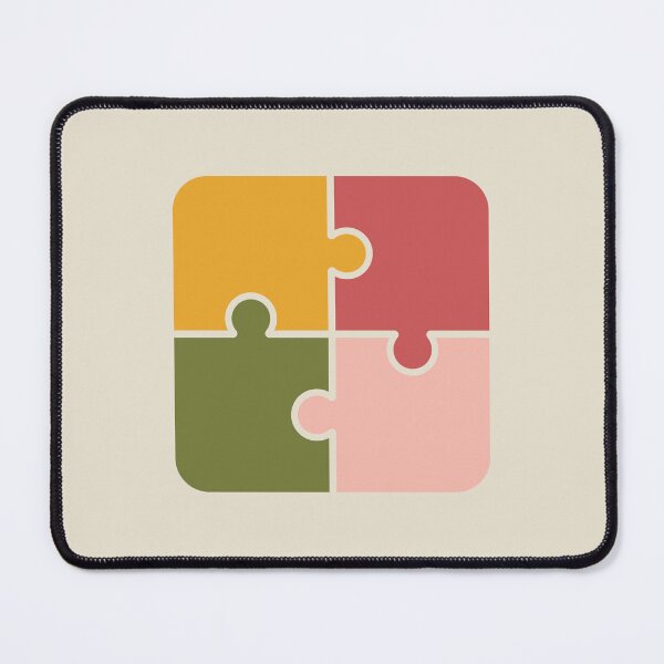 Item preview, Colorful Minimal Puzzle Pieces Design designed and sold by Tato's.