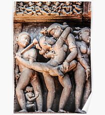 Alte Erotik, Khajuraho Poster