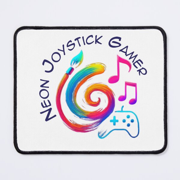 Item preview, neon joystick gamer designed and sold by Dinaelsherkawy.