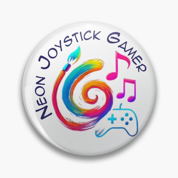 Item preview, neon joystick gamer designed and sold by Dinaelsherkawy.