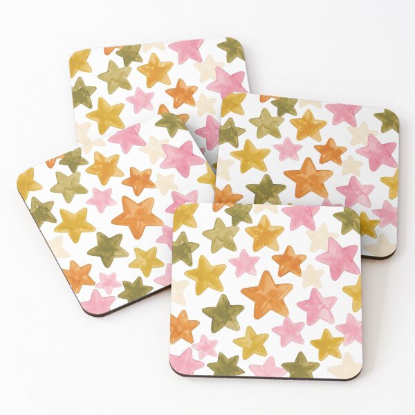 Item preview, Cute Watercolor Star Pattern designed and sold by laterkatergator.