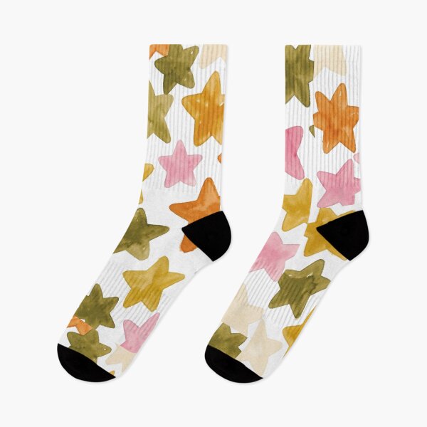 Item preview, Cute Watercolor Star Pattern designed and sold by laterkatergator.