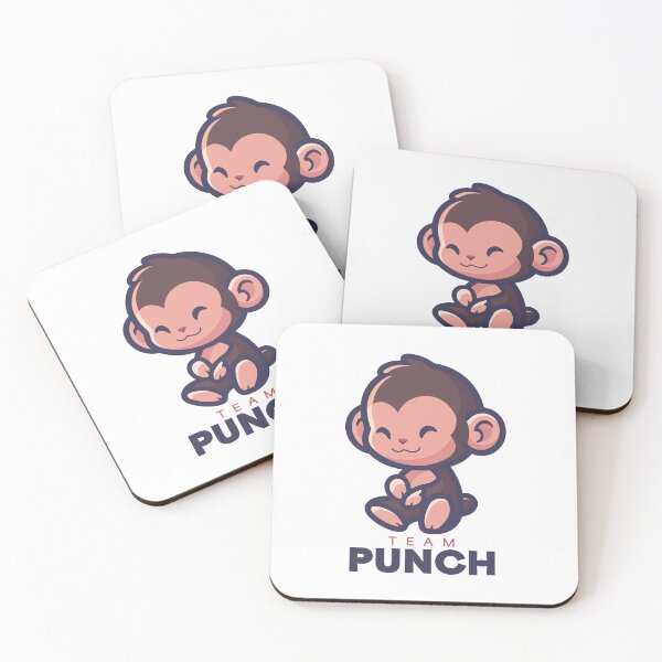 Item preview, Team Punch – Cute Abandoned Baby Monkey designed and sold by artworkathome.