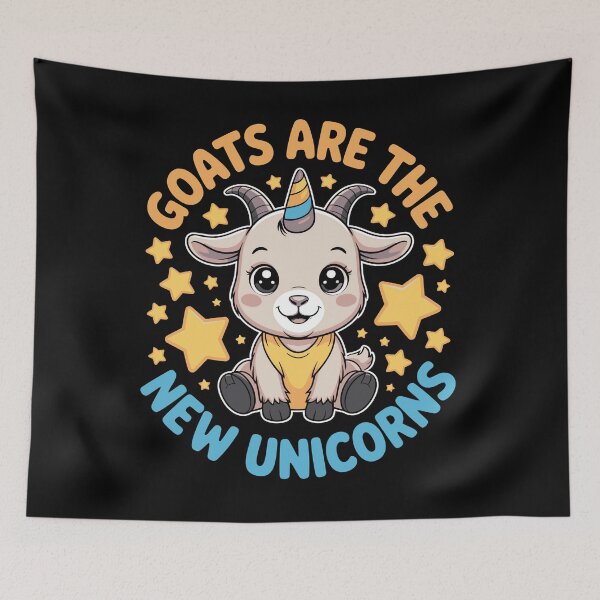 Item preview, Goats are the New Unicorns designed and sold by jkrphoto.