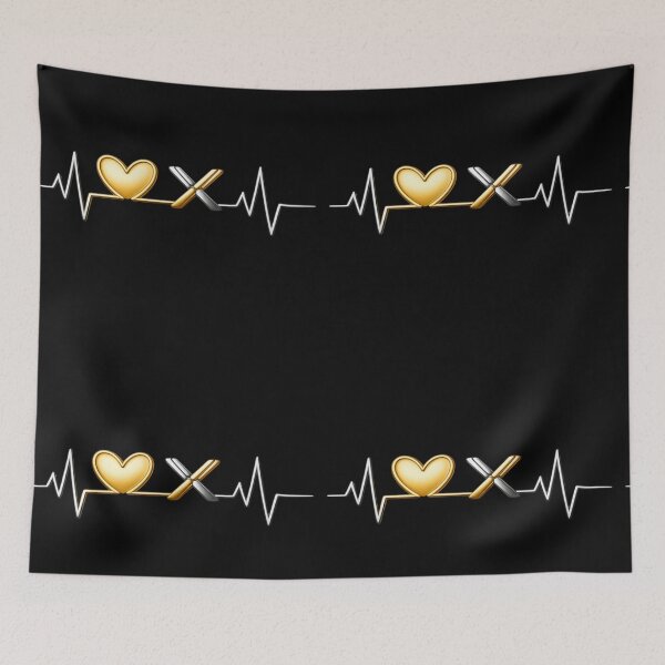 Item preview, Golden Quran Heartbeat – Modern Islamic Minimalist Design designed and sold by D-Islamic.