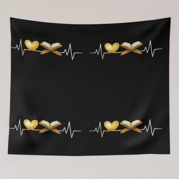 Item preview, Quran Heartbeat – Elegant Islamic Faith Lifeline Design designed and sold by D-Islamic.