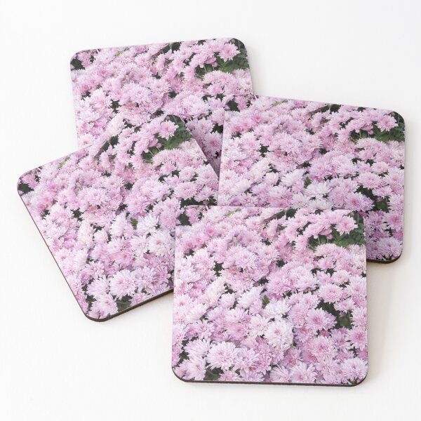 Item preview, A Sea of Light Pink Chrysanthemums #2 #floral #art designed and sold by Anita's & Bella's Art.