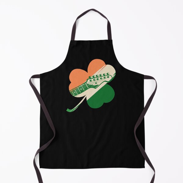 Item preview, Irish Shamrock Guitar Headstock - St Patrick’s Day Guitar Design designed and sold by Lempo Studio.