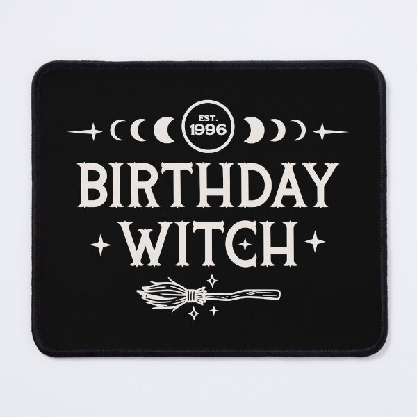 Item preview, Birthday Witch Est 1996 - Celestial Moon Phase Witchy Birthday Gift designed and sold by LinaValearte.