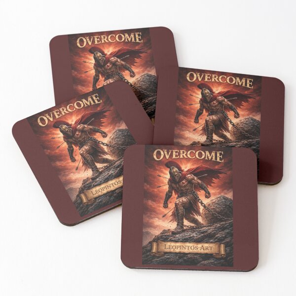 Item preview, OVERCOME Spartan Warrior - designed and sold by leonardopintos.