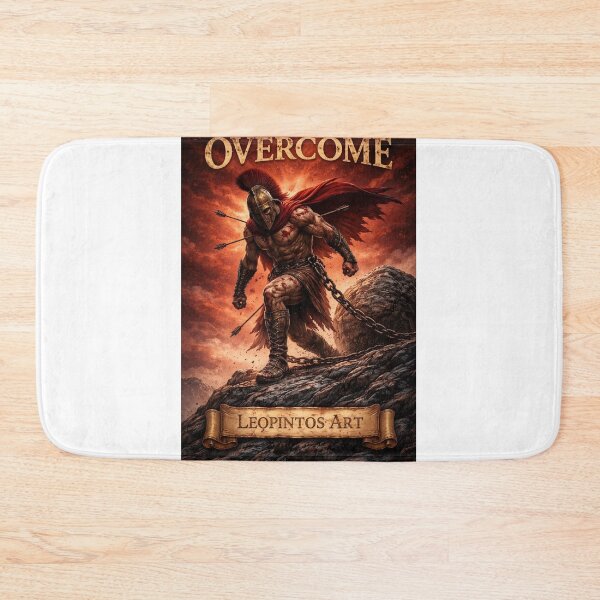 Item preview, OVERCOME Spartan Warrior - designed and sold by leonardopintos.