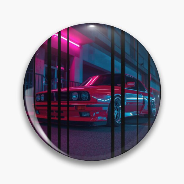 Item preview, B.W the Power of the 3 coupe with wide body kit, street racing vibe, high contrast neon colors 16 designed and sold by Neon G.