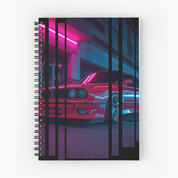 Item preview, B.W the Power of the 3 coupe with wide body kit, street racing vibe, high contrast neon colors 16 designed and sold by Neon G.