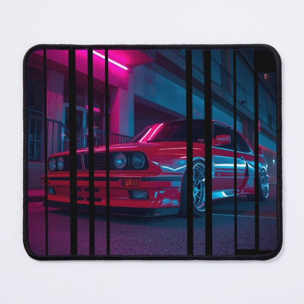 Item preview, B.W the Power of the 3 coupe with wide body kit, street racing vibe, high contrast neon colors 16 designed and sold by Neon G.