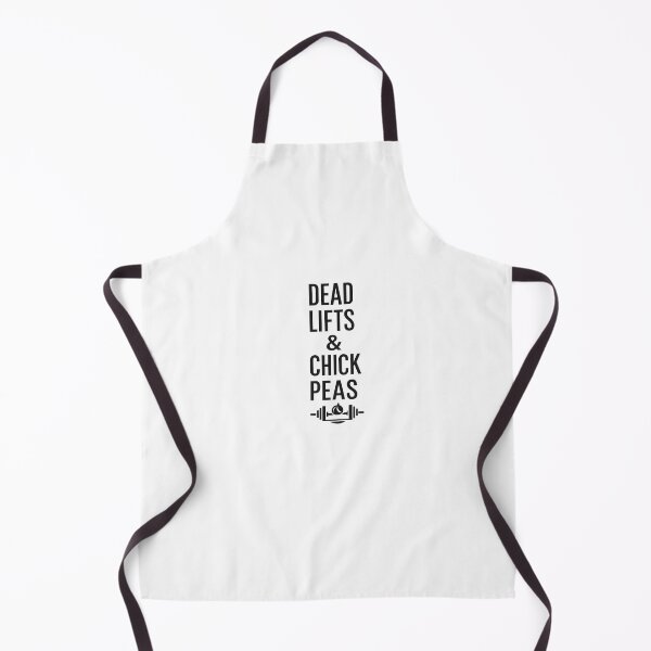 Item preview, Deadlifts & Chickpeas Vegan Fitness Design Plant Based Gym Humor designed and sold by GreenStrength Studio.