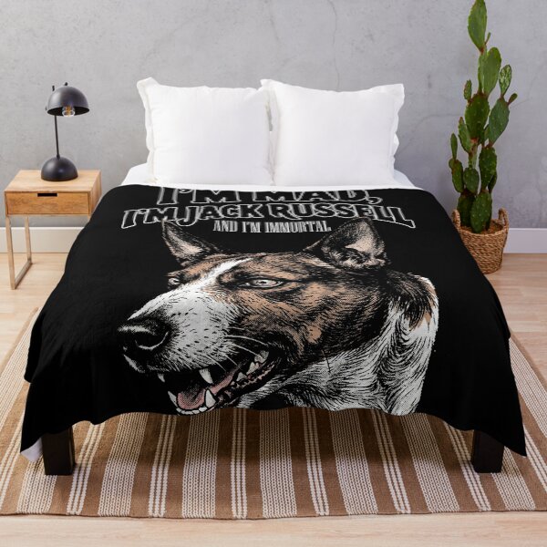 Item preview, Mad Jack Russell Immortal - Crazy Dog Vintage Humor Dark Art designed and sold by TOTO GUYANA.